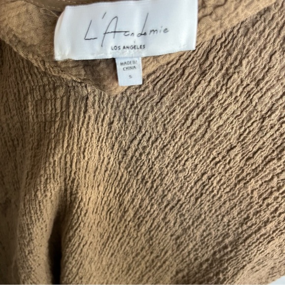 L’Academie Revolve Marva Mini Dress Coco Brown - Picture 3 of 4